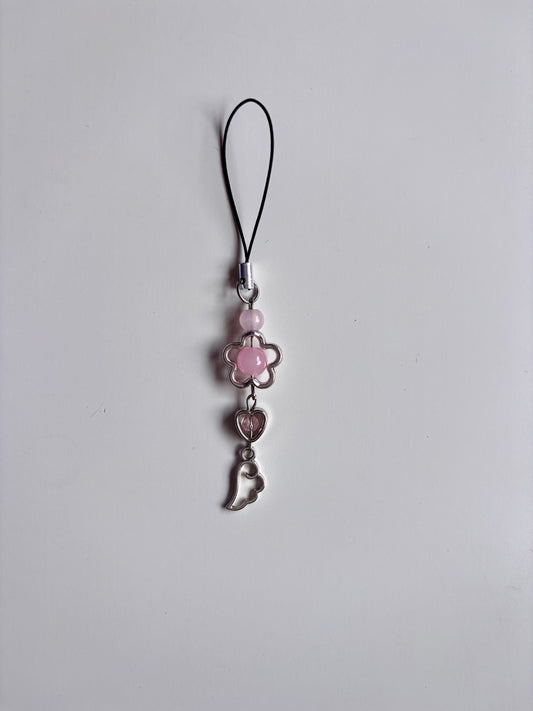 Wing beaded charm