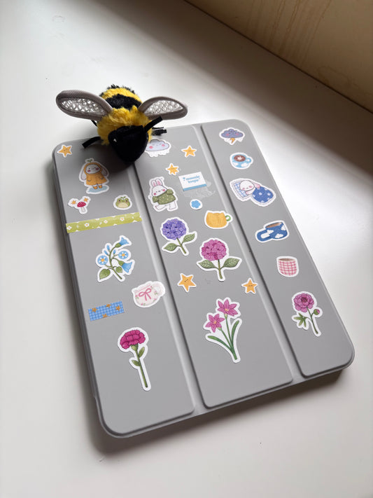 Monsoon bloom Vinyl Sticker Sheet