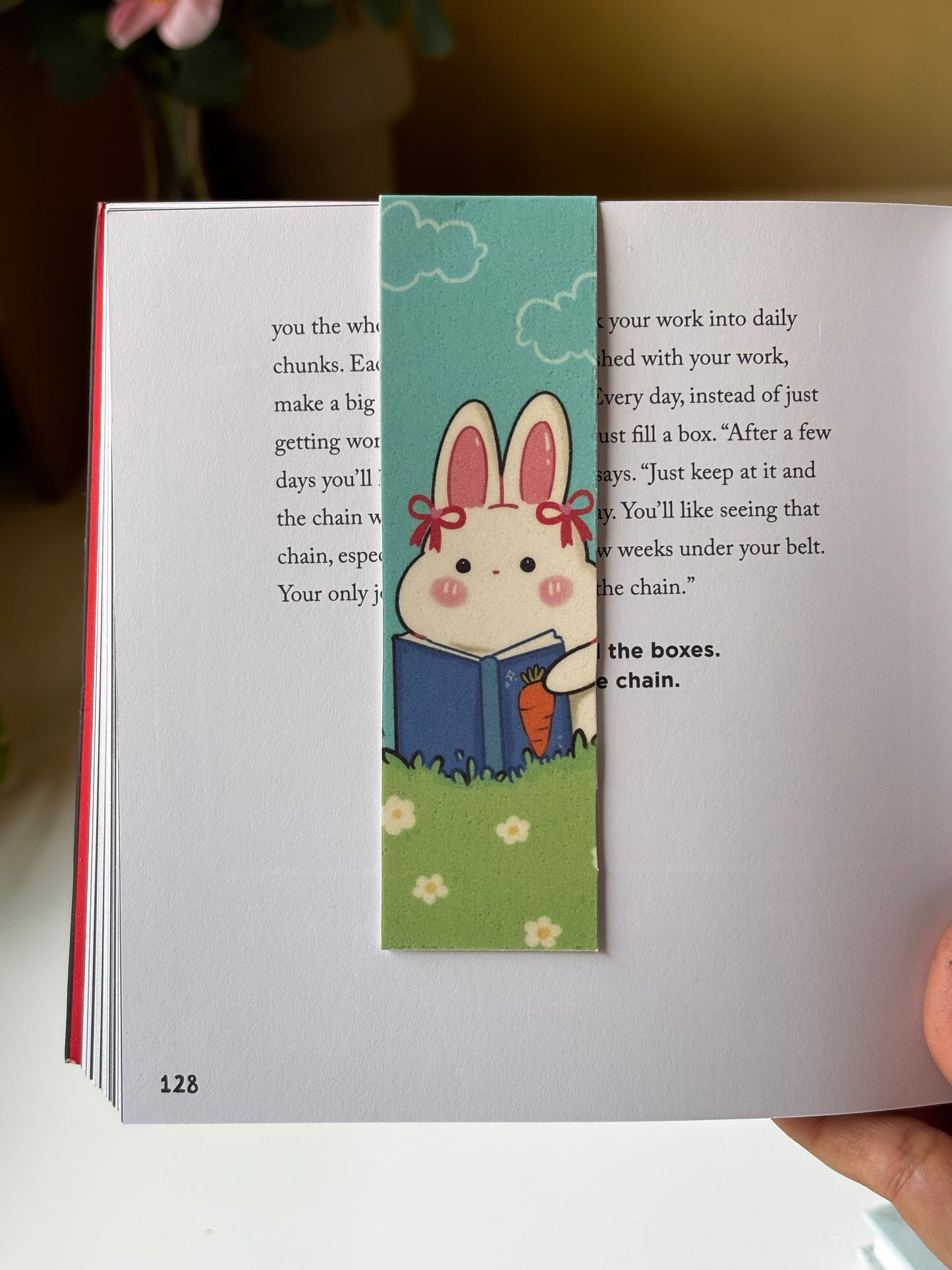 Moonie mark magnetic bookmark