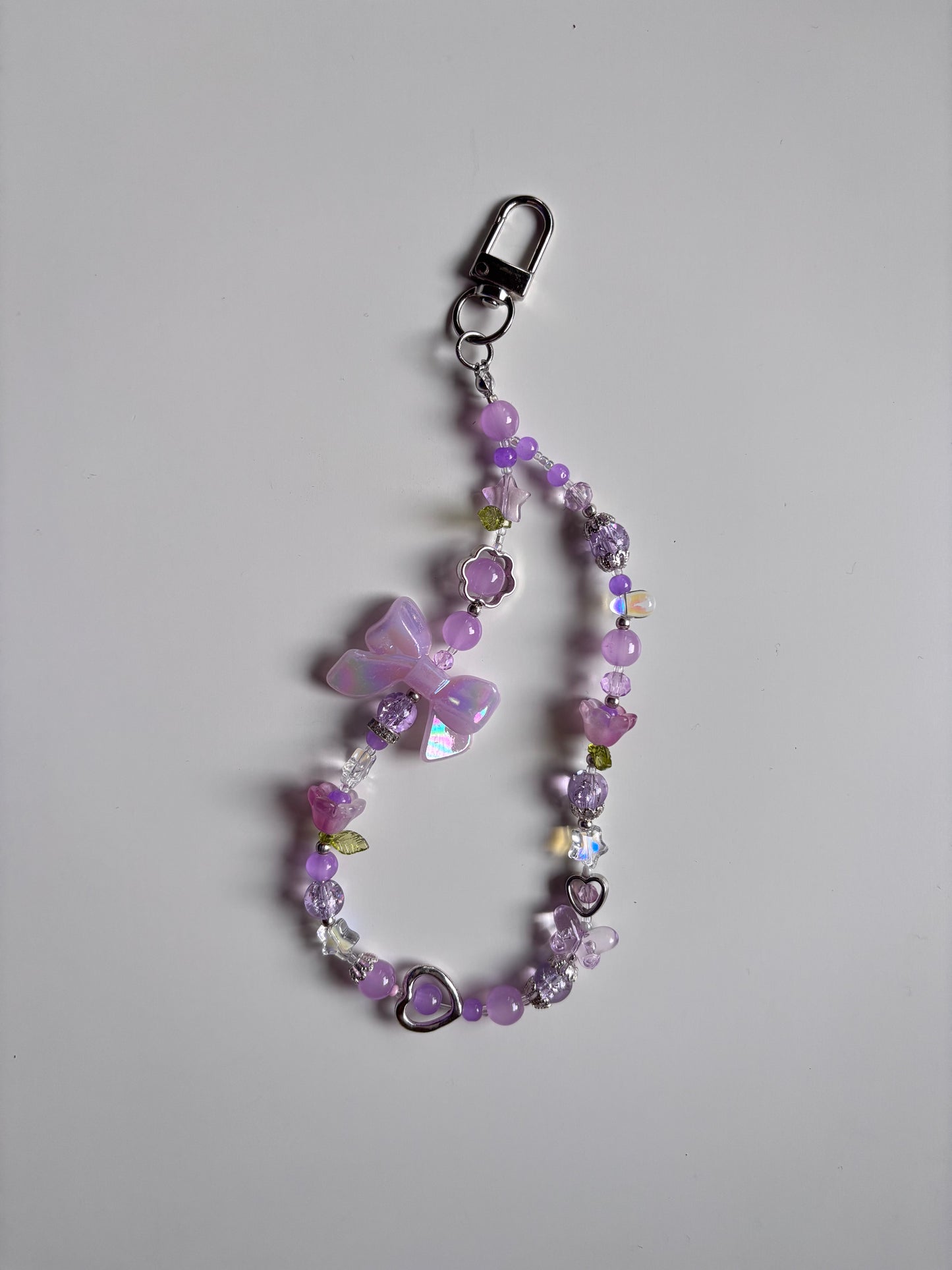 Purple Coquette phone holder