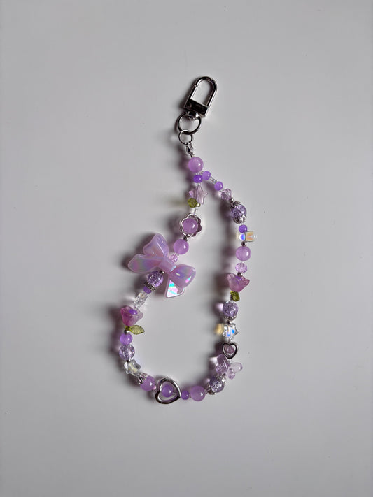 Purple Coquette phone holder