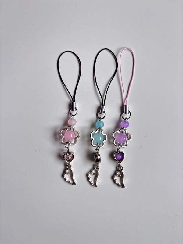 Wing beaded charm