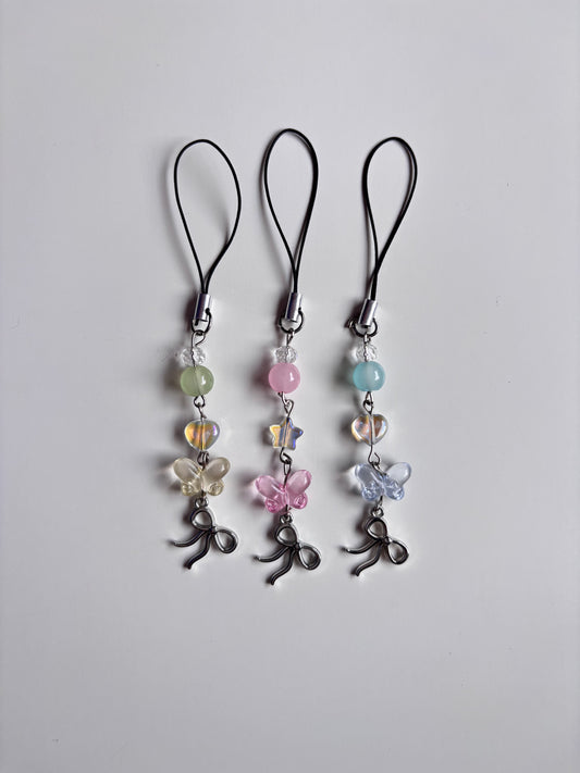 Bow magic beaded charm