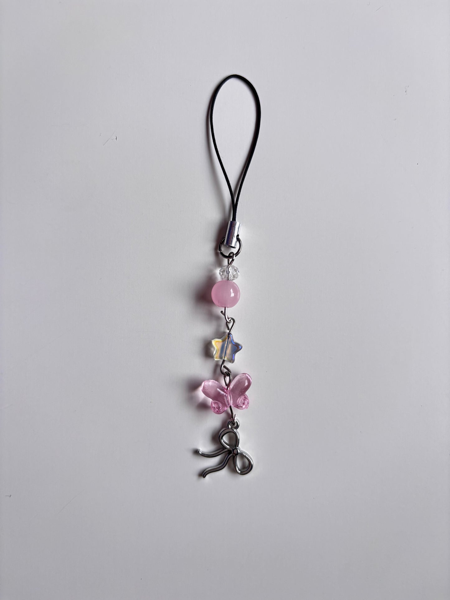 Bow magic beaded charm