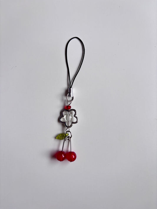 Cherry beaded charms