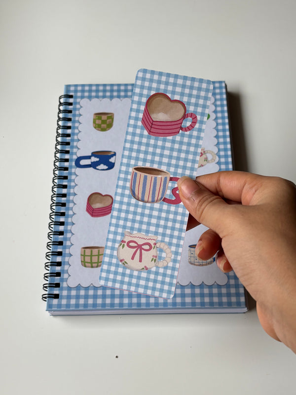 Blue gingham diary