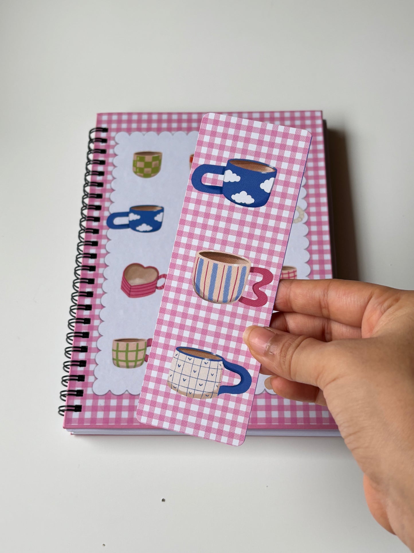 Pink gingham diary